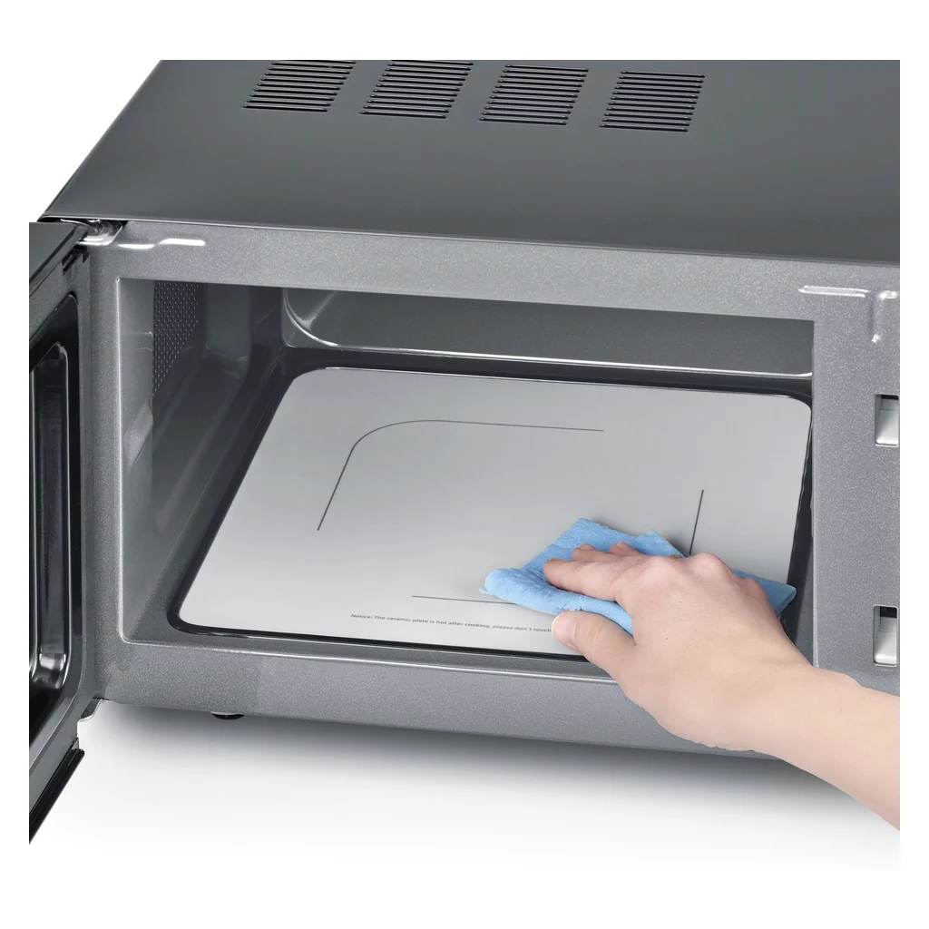 Severin Mikrowelle Solo 800W MW 7761 Schwarz - Image 6
