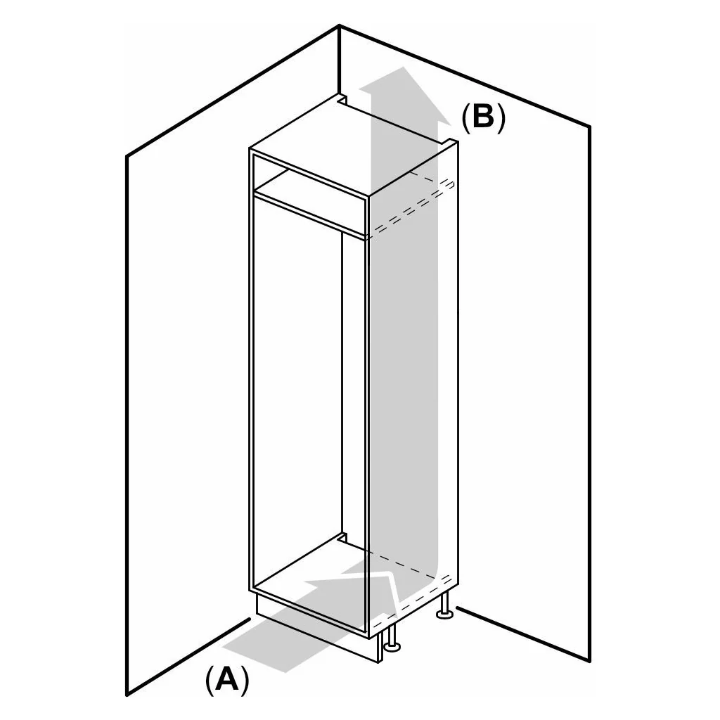 Constructa-Neff EB-Kühlgerät 119l,FreshSafe KI2221SE0 - Image 2