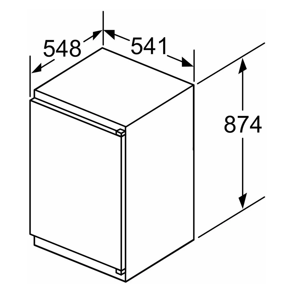 Constructa-Neff EB-Kühlgerät 119l,FreshSafe KI2221SE0 - Image 3