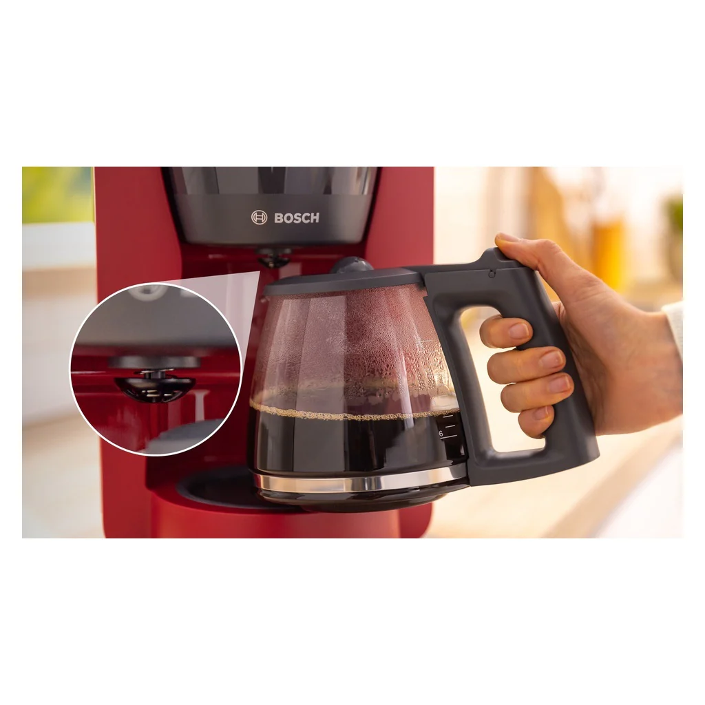 Bosch MyMoment TKA3M134 Filterkaffeemaschine 1,25 l 1200 W Rot - Image 3