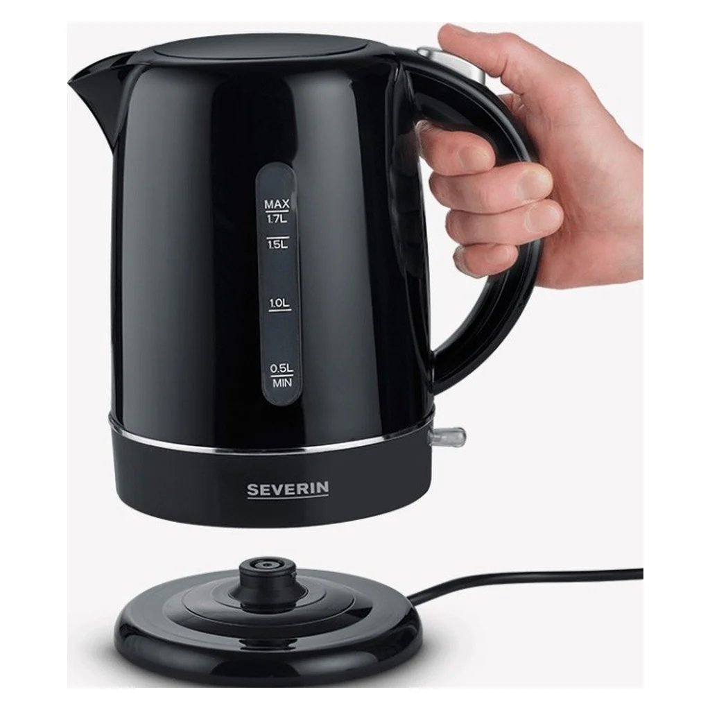 Severin WK 4322 Wasserkocher 1,7 l 2200 W Schwarz - Image 3