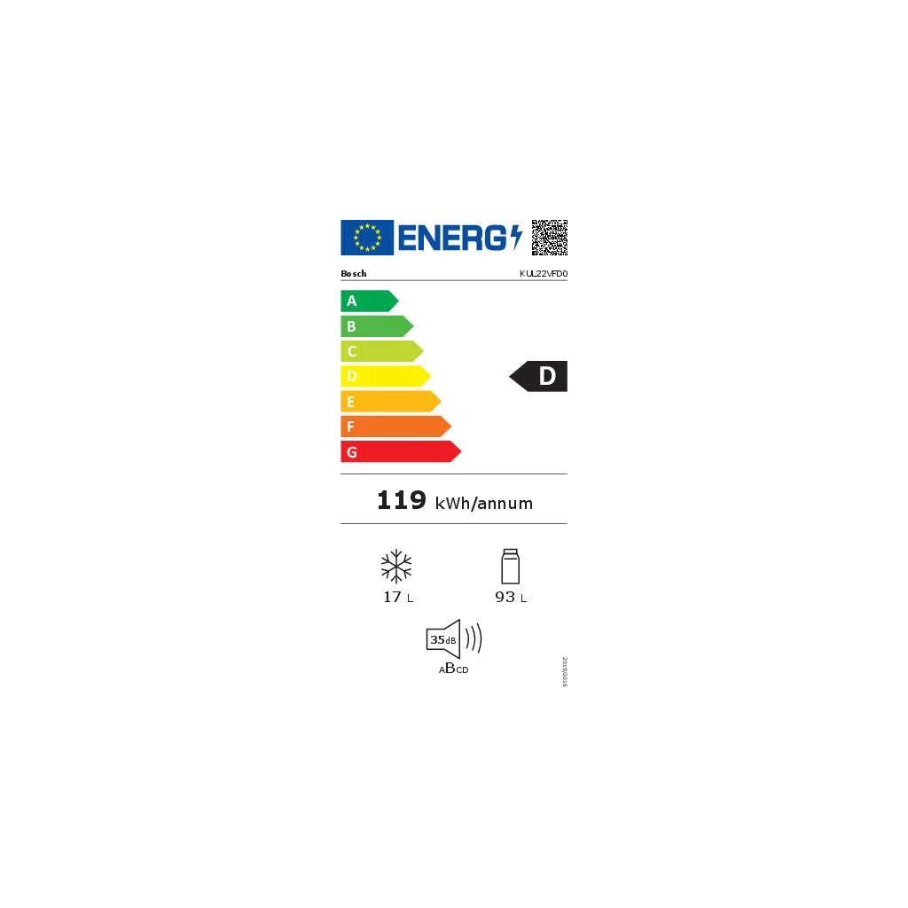 Bosch MDA UB-Kühlgerät Serie4 KUL22VFD0 - Image 5