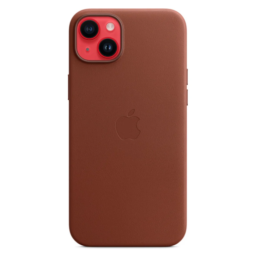 Apple Leder Case mit MagSafe für iPhone 14 Plus Umbra - Image 4