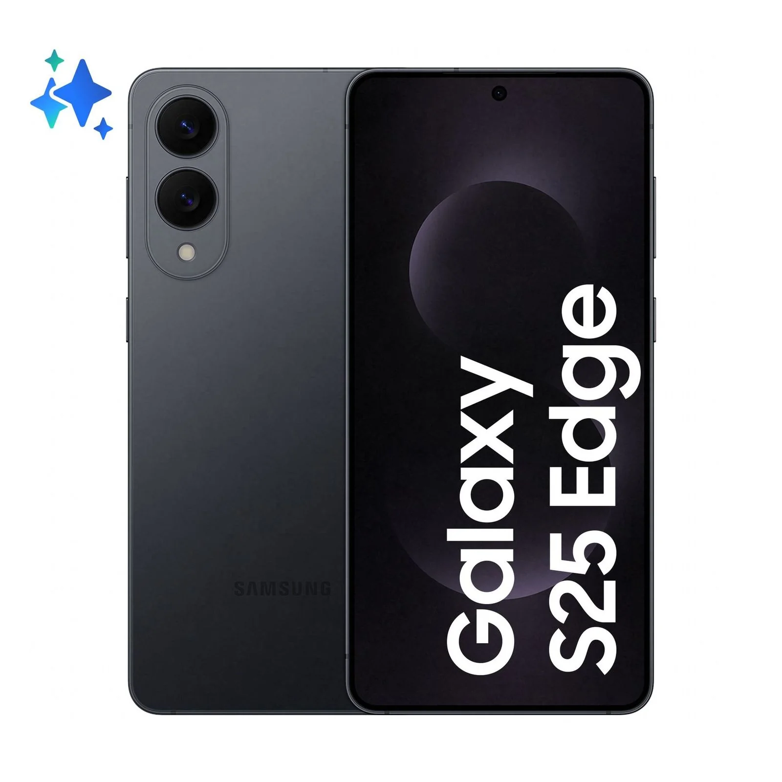 Samsung Galaxy S25 Edge 5G Dual-SIM 256GB Titanium Jetblack