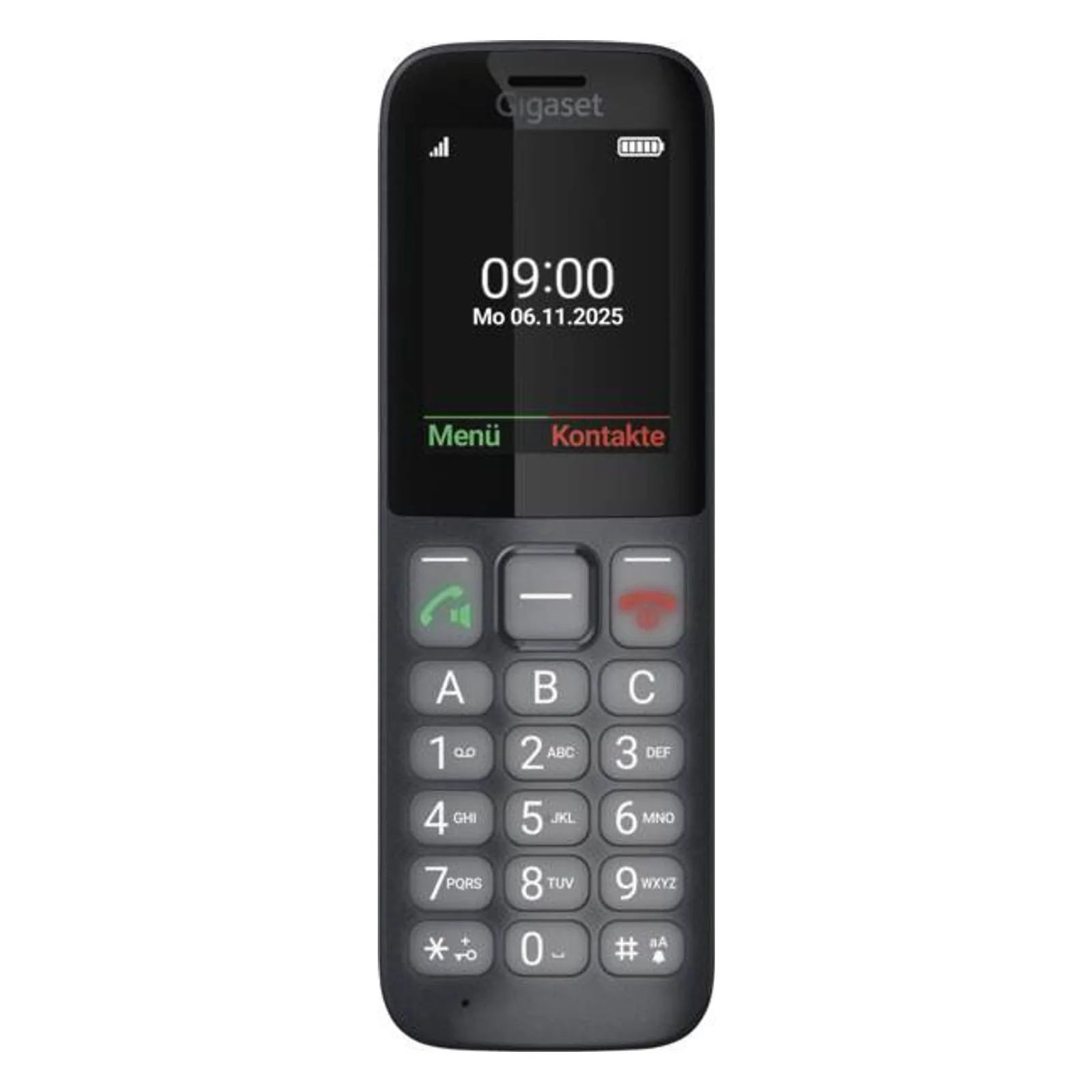 Gigaset Comfort 600 SIM 6,1 cm (2.4) 118 g Schwarz, Grau - Image 2