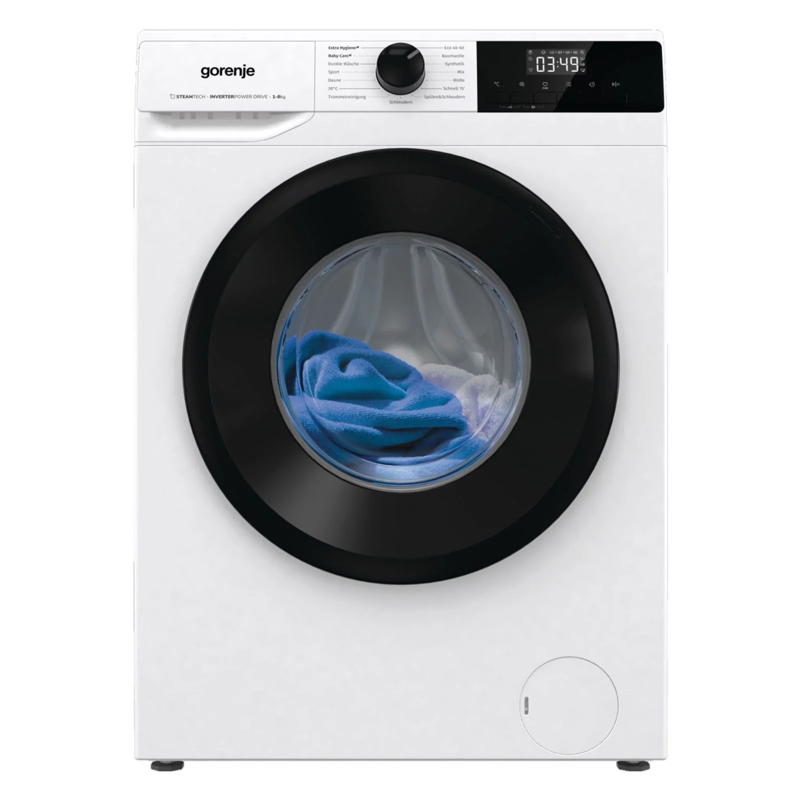 Gorenje WNHPI84APS/DE Waschmaschine Frontlader 8kg 60cm 1400U/min Weiß