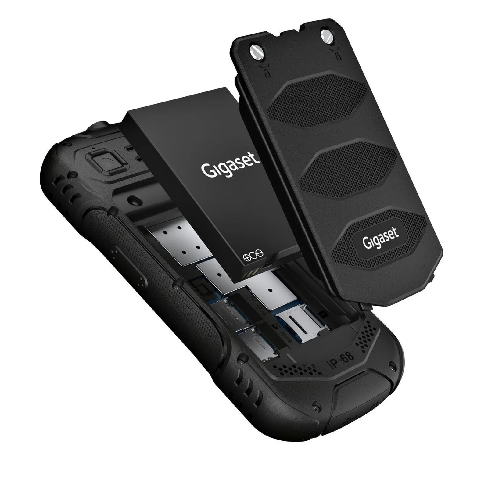 Gigaset GLX8 Active 6,1 cm (2.4) Dual-SIM Mocor OS 4G USB Typ-C 0,064 GB 0,128 GB 2500 mAh Schwarz - Image 6