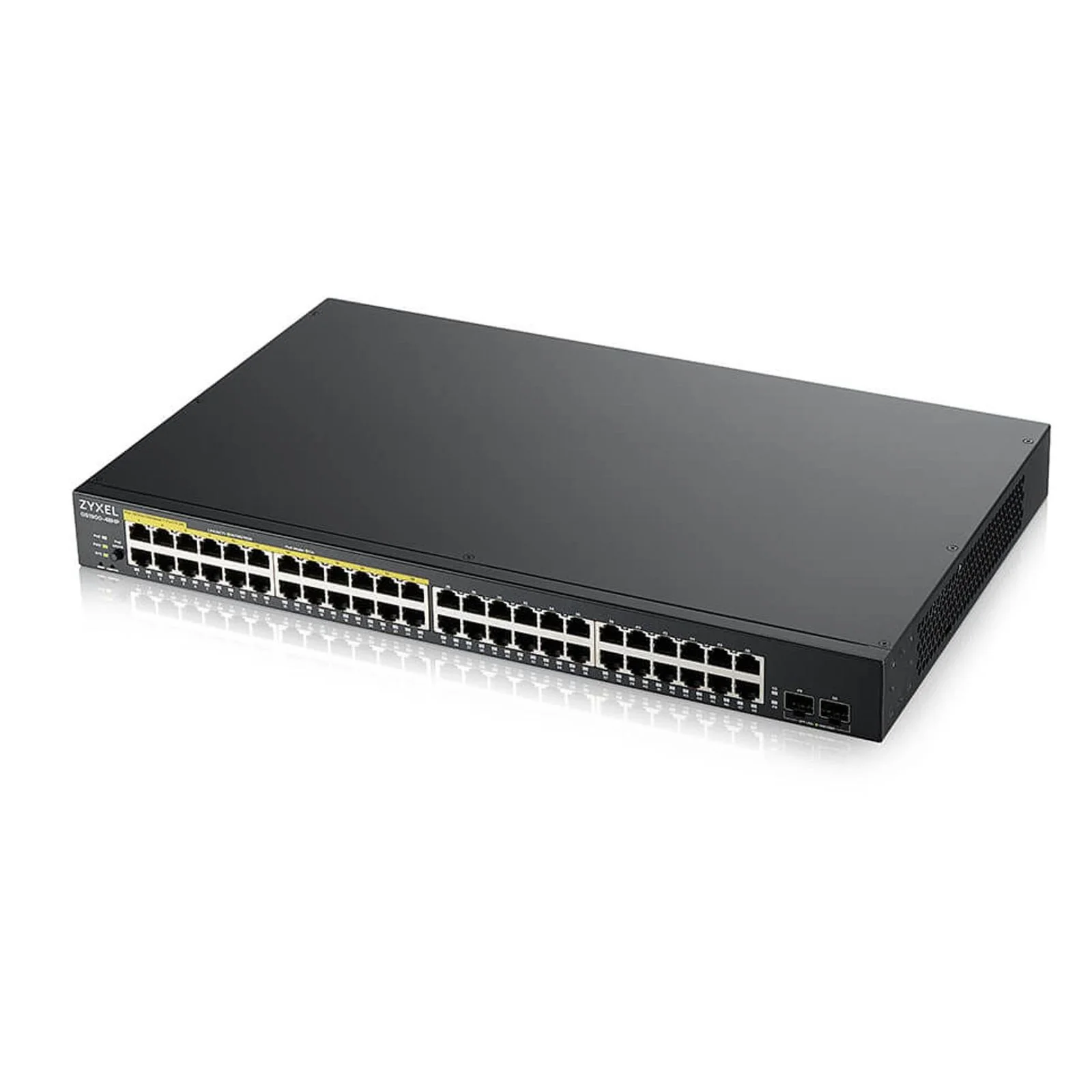 Zyxel GS1900-48HPv2 Managed L2 Gigabit Ethernet (10/100/1000) Power over Ethernet (PoE) Schwarz - Image 3