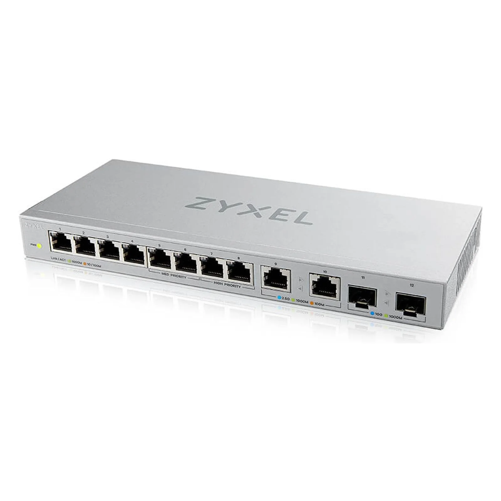 Zyxel XGS1010-12-ZZ0102F Netzwerk-Switch Unmanaged Gigabit Ethernet (10/100/1000) Grau - Image 7