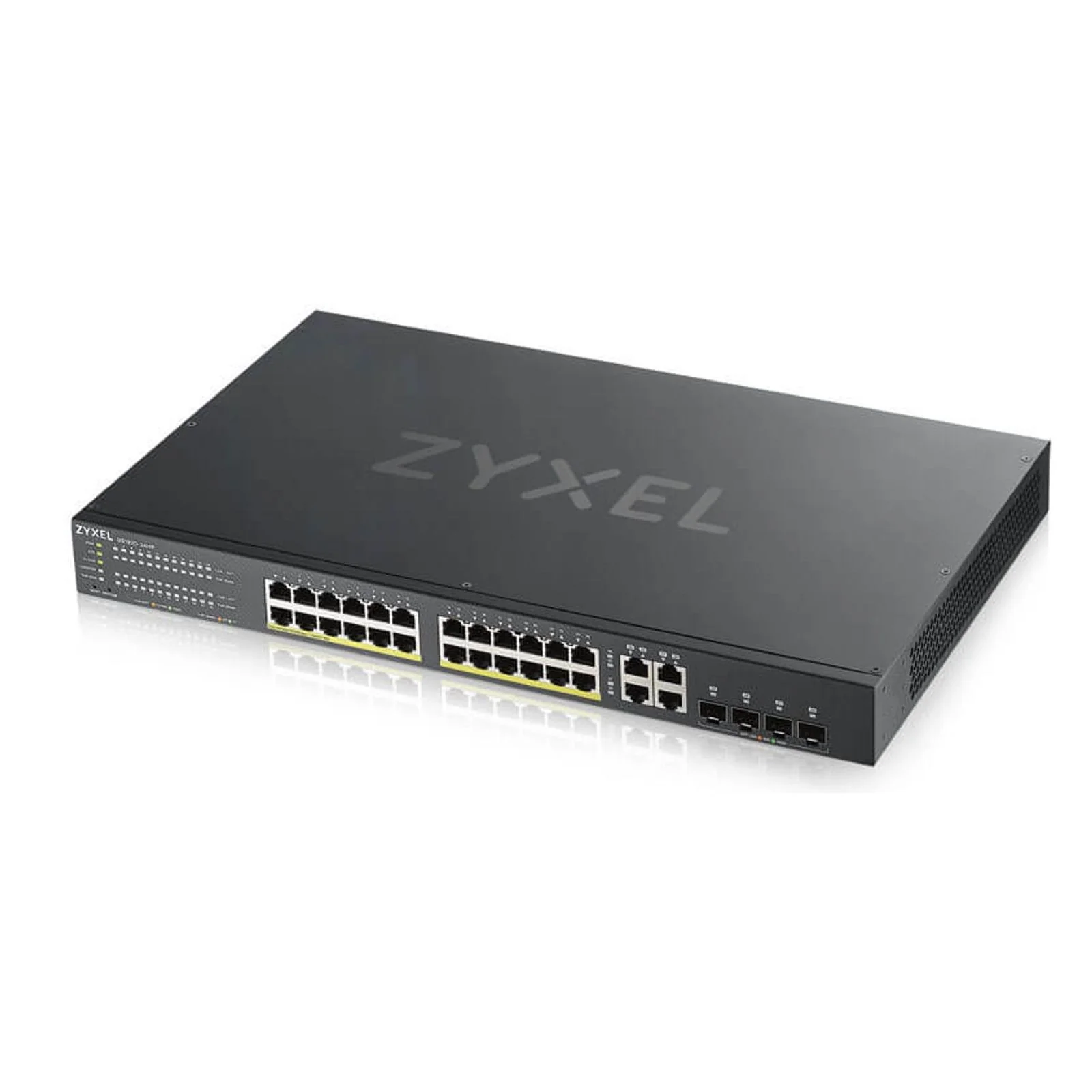 Zyxel GS1920-24HPV2 Managed Gigabit Ethernet (10/100/1000) Power over Ethernet (PoE) Schwarz - Image 4