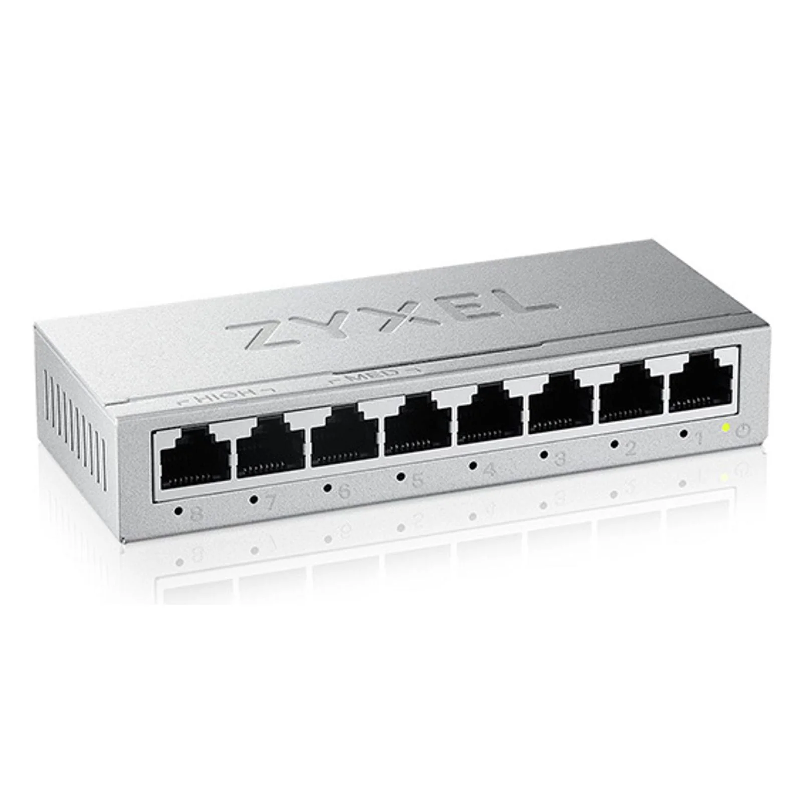 Zyxel GS-108BV5-EU0101F Netzwerk-Switch Unmanaged L2 Gigabit Ethernet (10/100/1000) - Image 2