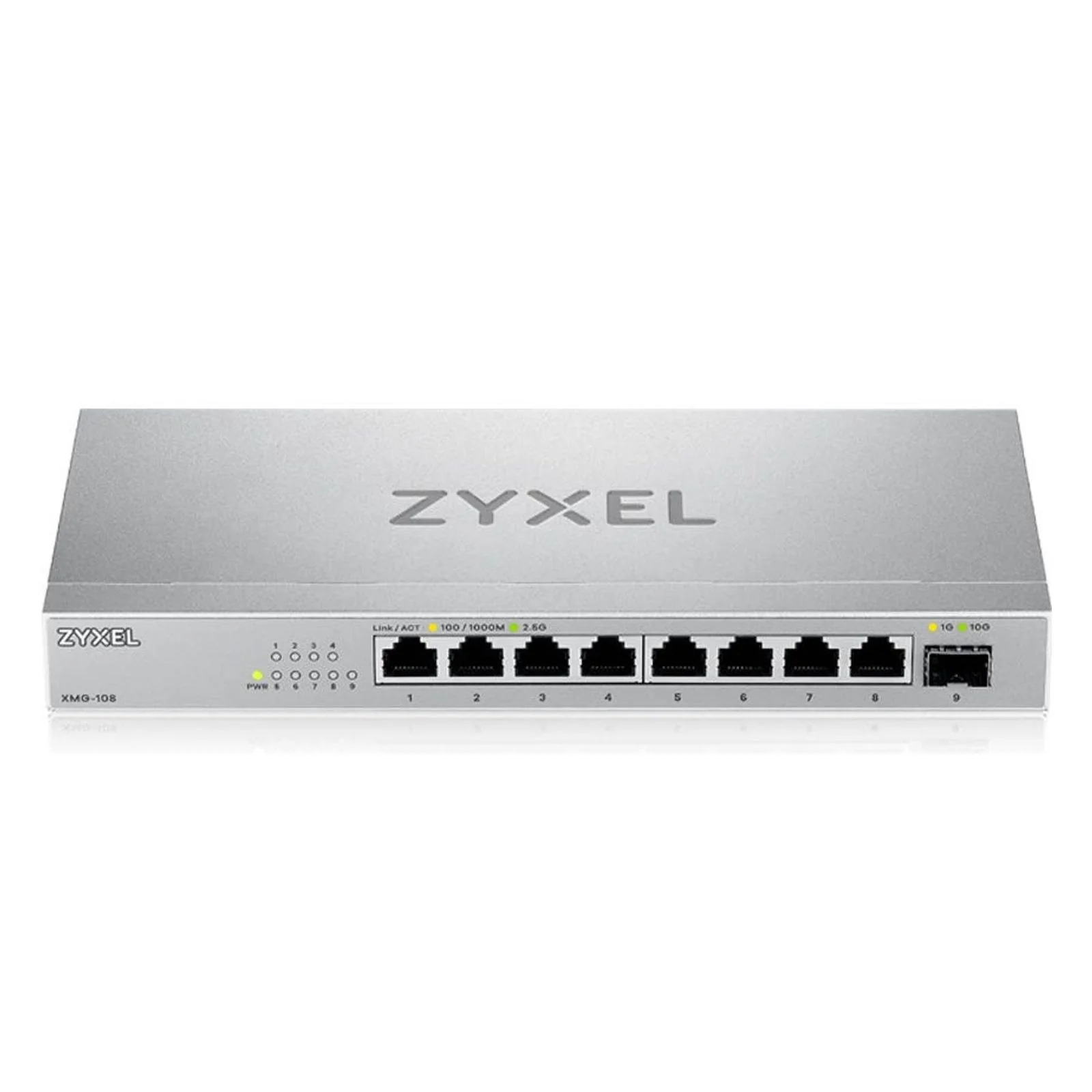 Zyxel XMG-108 Unmanaged 2.5G Ethernet (100/1000/2500) Silber - Image 3