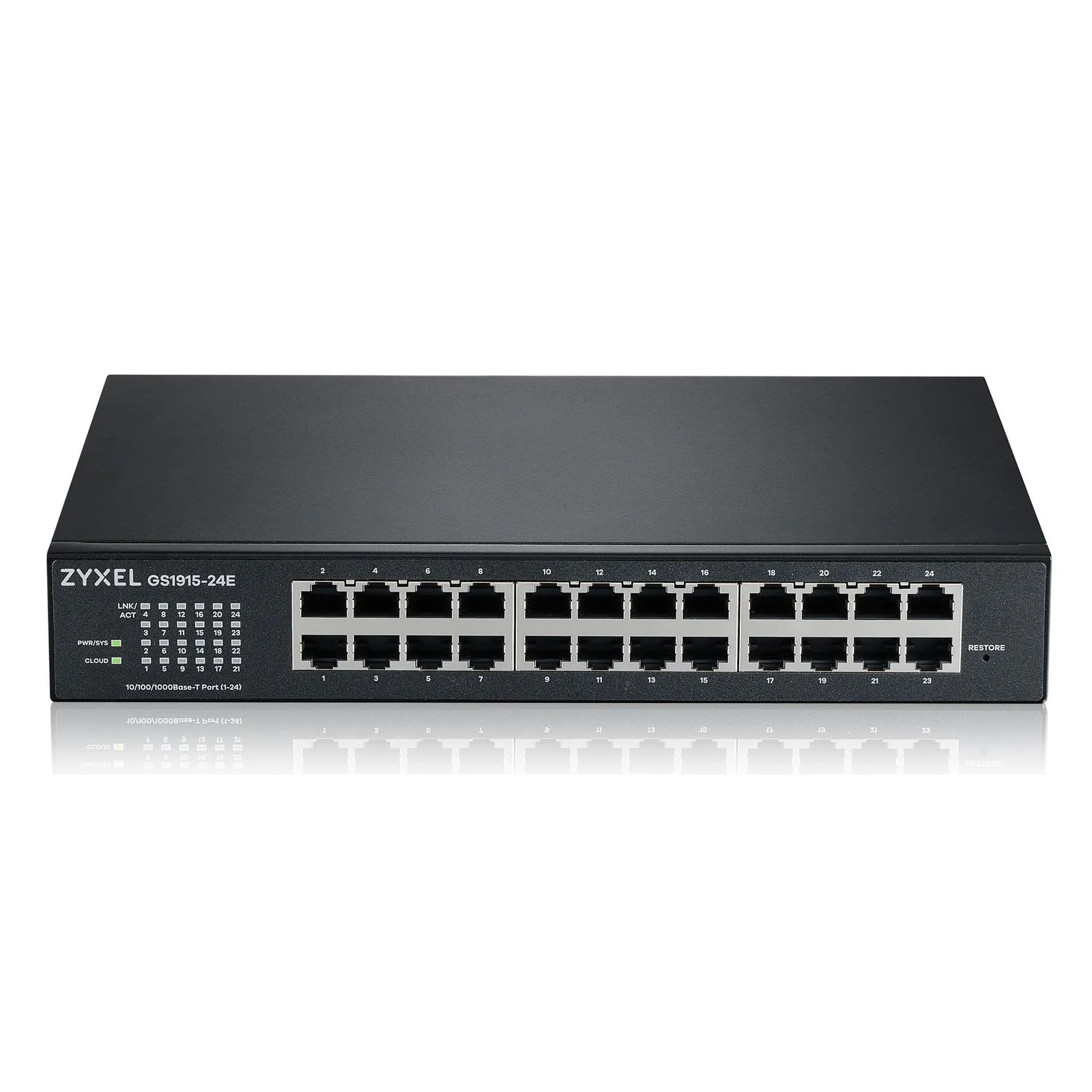 Zyxel GS1915-24E Managed L2 Gigabit Ethernet (10/100/1000) 1U Schwarz - Image 3