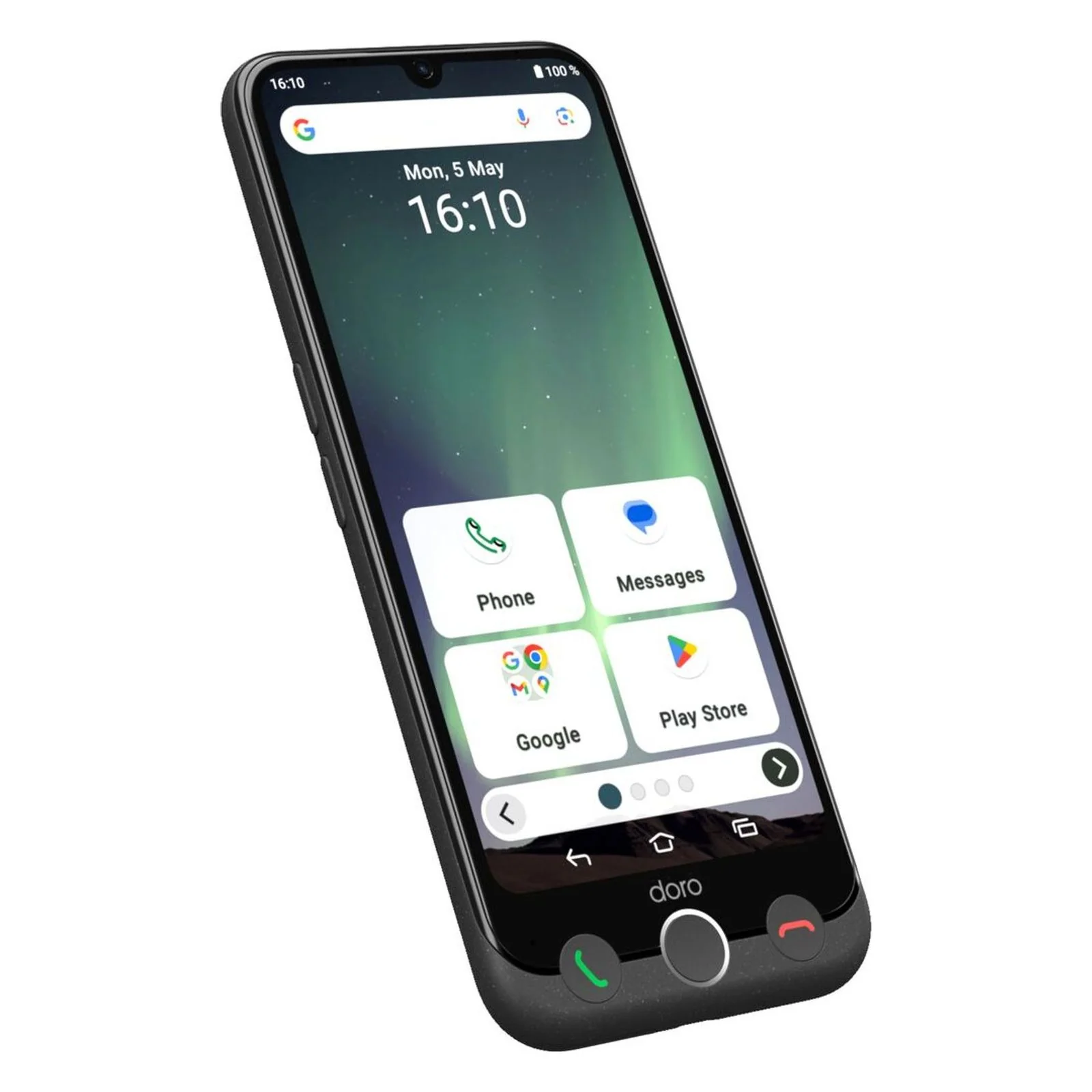 Doro Aurora A30 15,5 cm (6.1) Dual-SIM Android 14 4G USB Typ-C 6 GB 128 GB 5000 mAh Graphit - Image 3