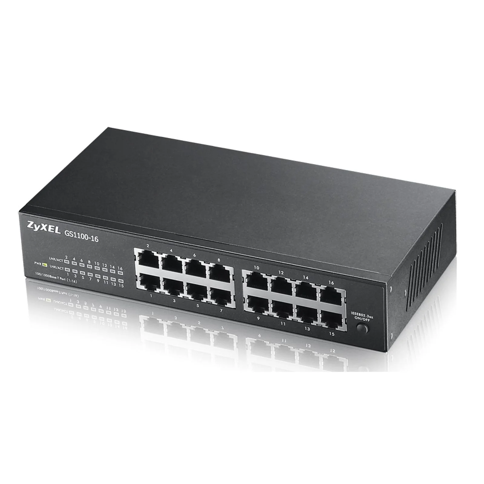 Zyxel GS1100-16 Unmanaged Gigabit Ethernet (10/100/1000)