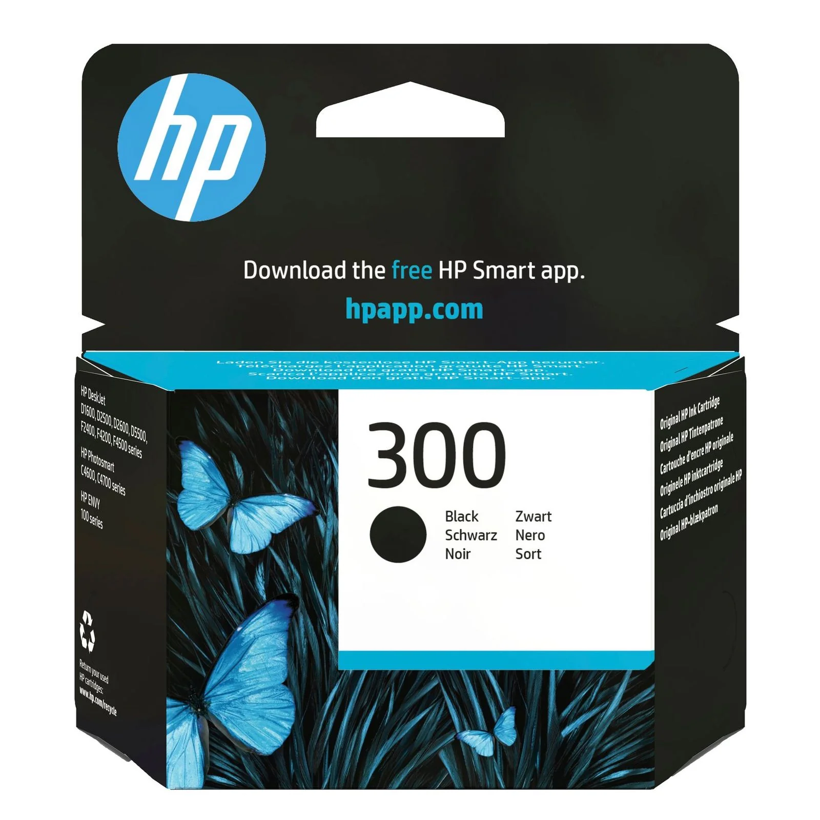 HP 300 schwarz