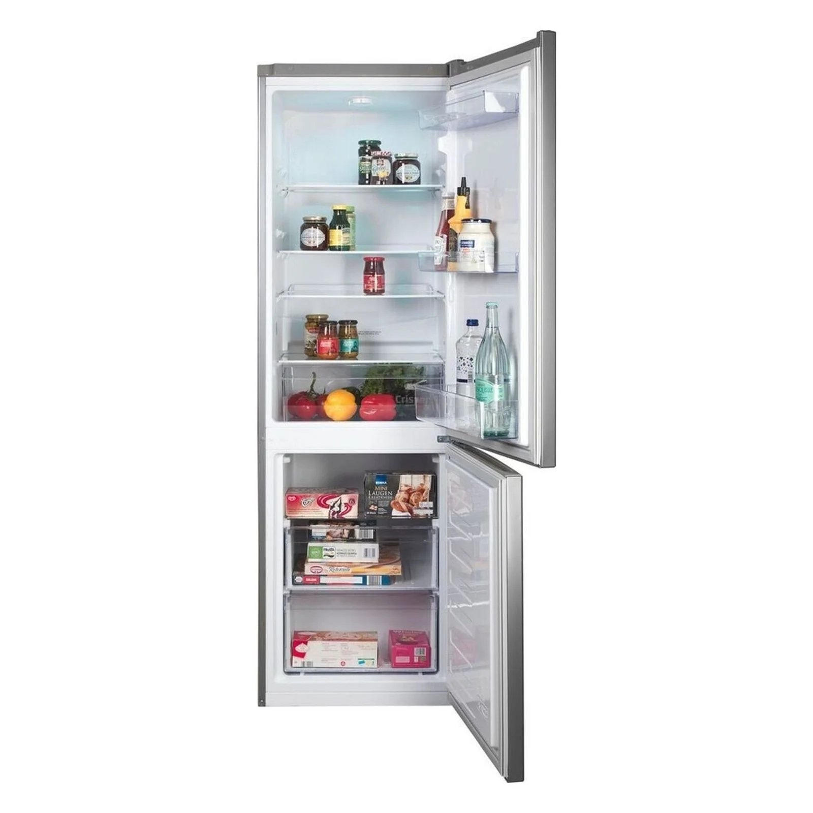 Beko RCSA270K40SN Kühl- und Gefrierkombi Freistehend 262 l Edelstahl - Image 2
