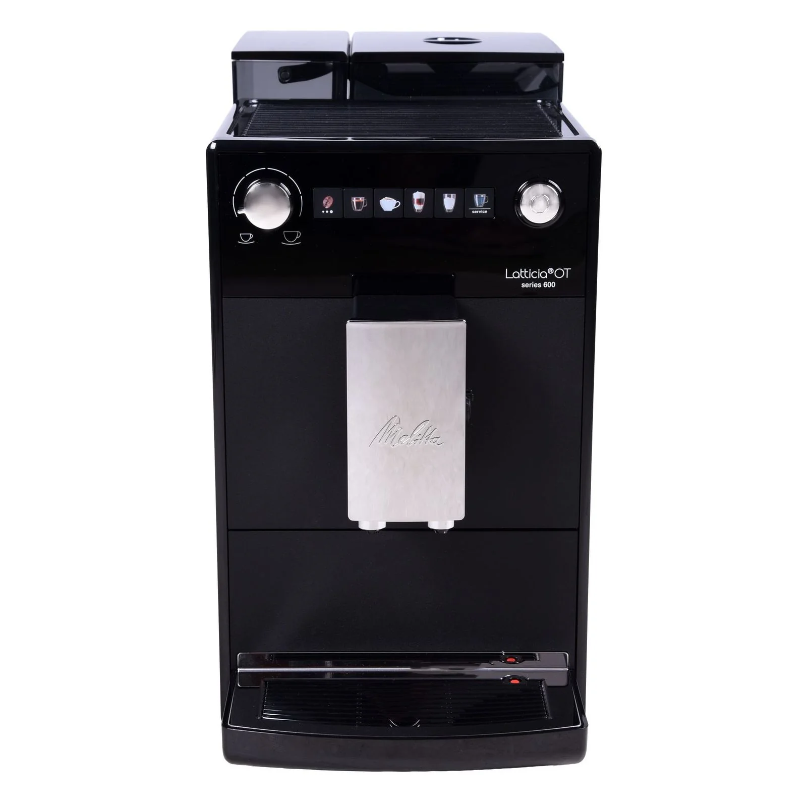 Melitta Latticia vollautomatische Kaffeemaschine schwarz silber - Image 2