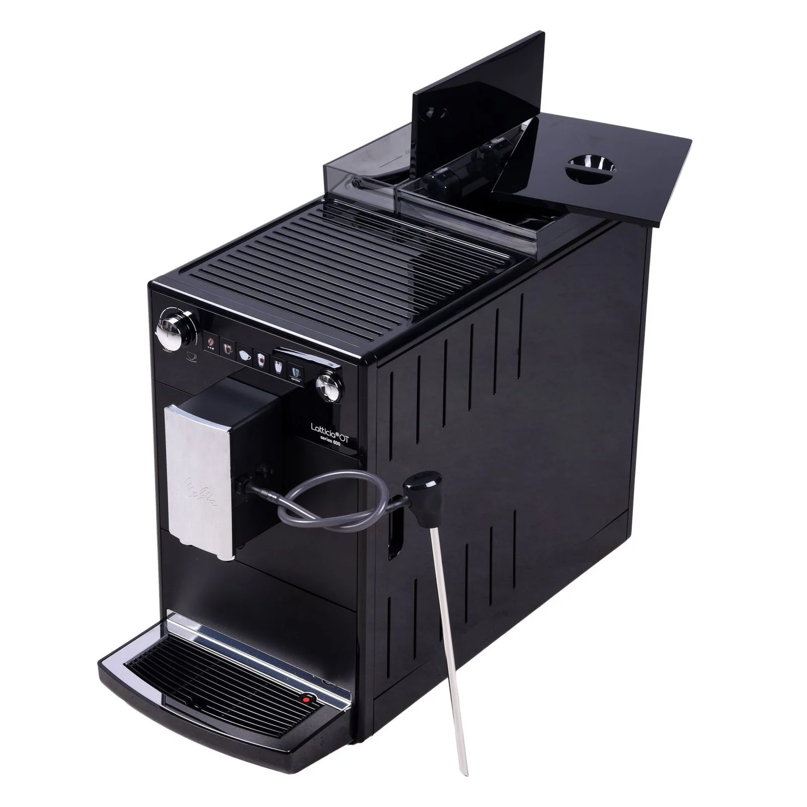 Melitta Latticia vollautomatische Kaffeemaschine schwarz silber - Image 3