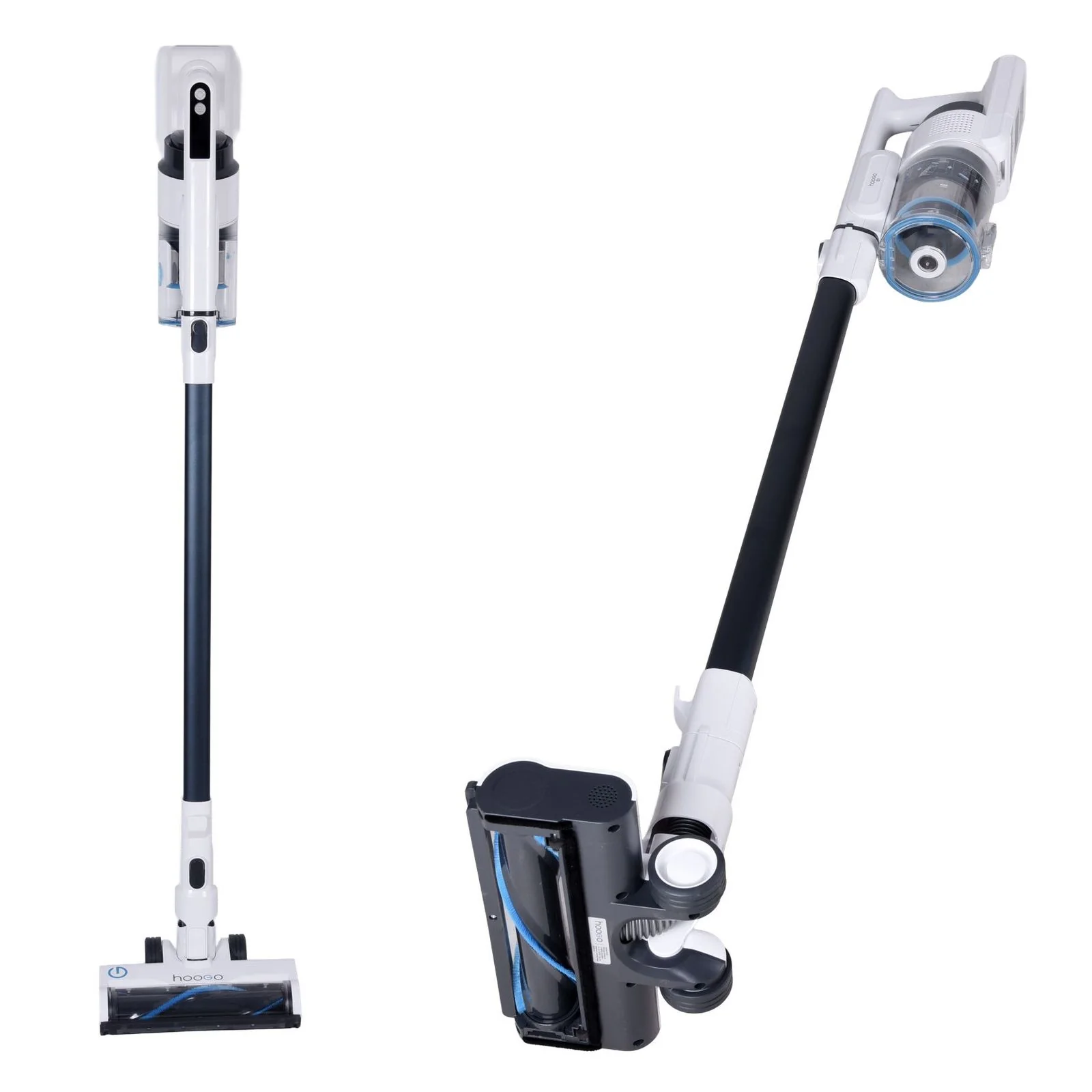 hoogo S3 Stabstaubsauger Akku Trocken Beutellos 0,5 l 300 W Graphit, Weiß - Image 3