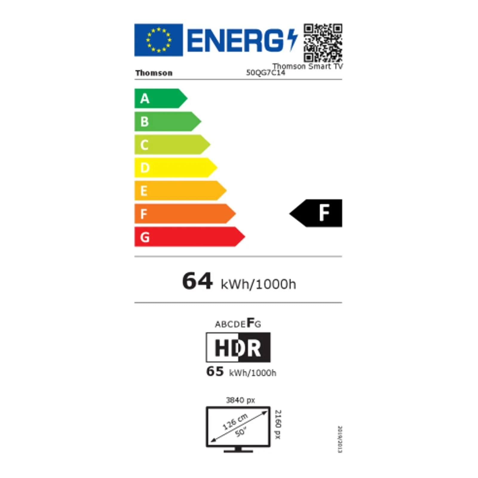 Thomson 50 Zoll 50QG7C14 QLED Pro UltraHD 4K Smart TV - Image 2